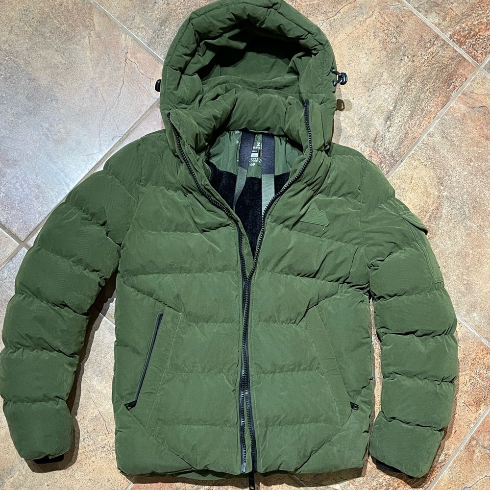 Point Zero Micro Fine Wales Corduroy Puffer Jacket